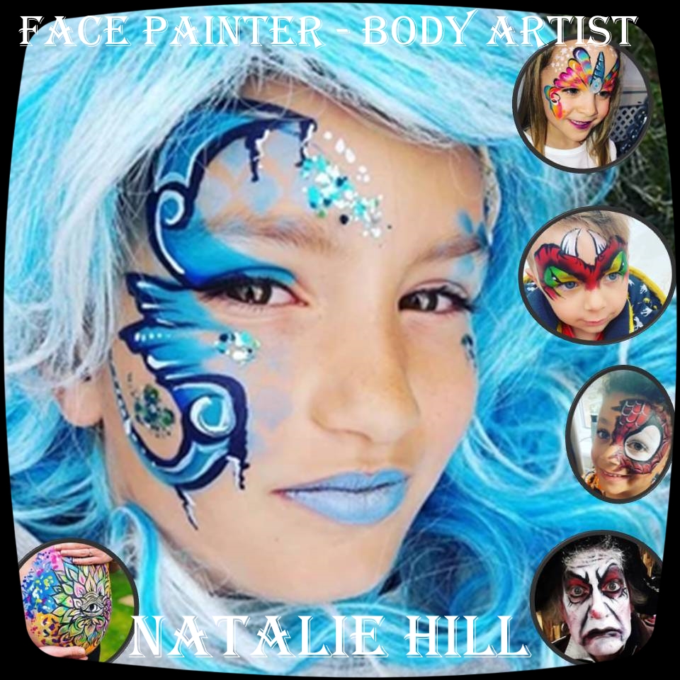 Natalie Hill Face Painter, Body Artist, Warwickshire